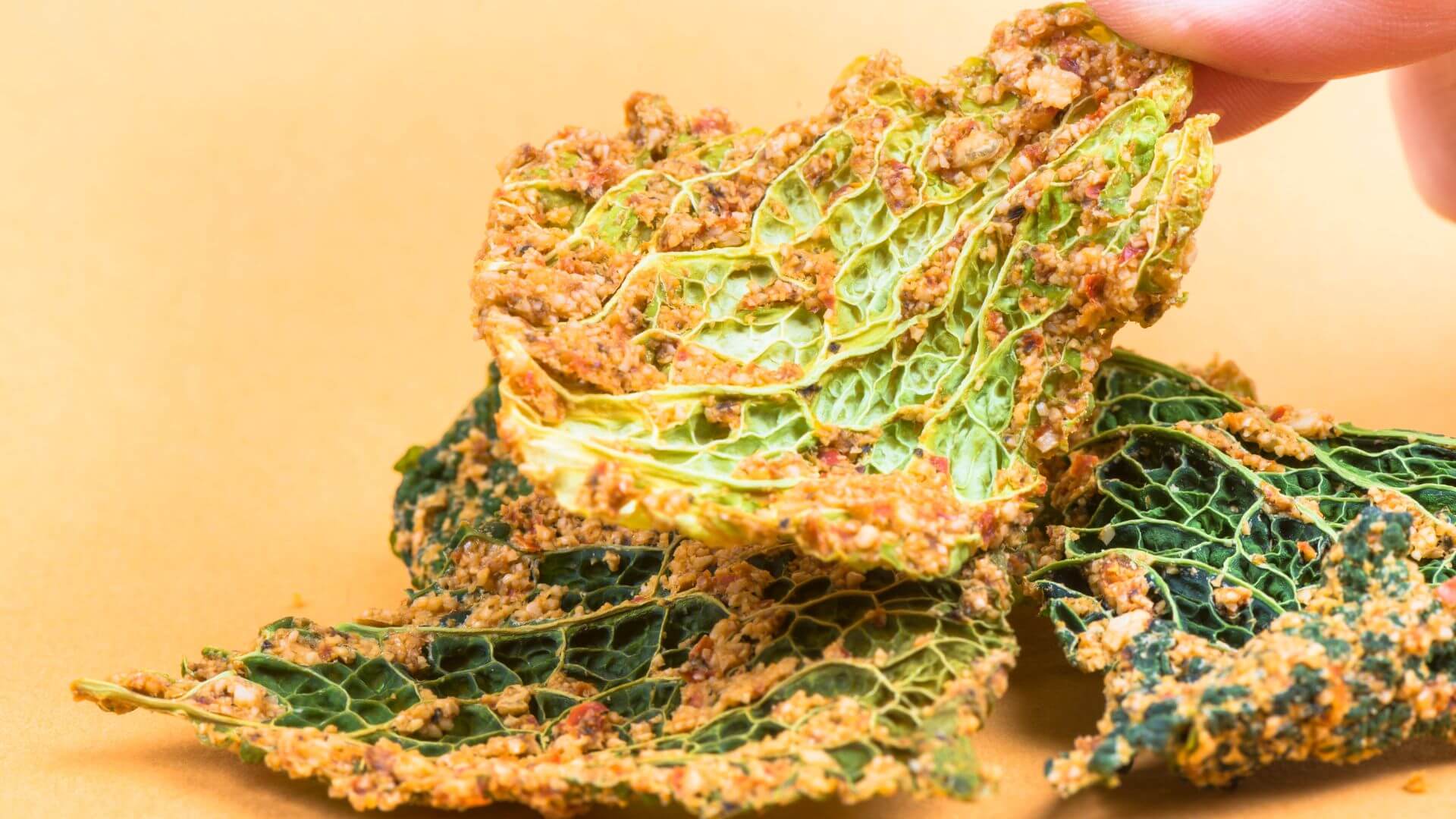 an image of crunchy kale snack