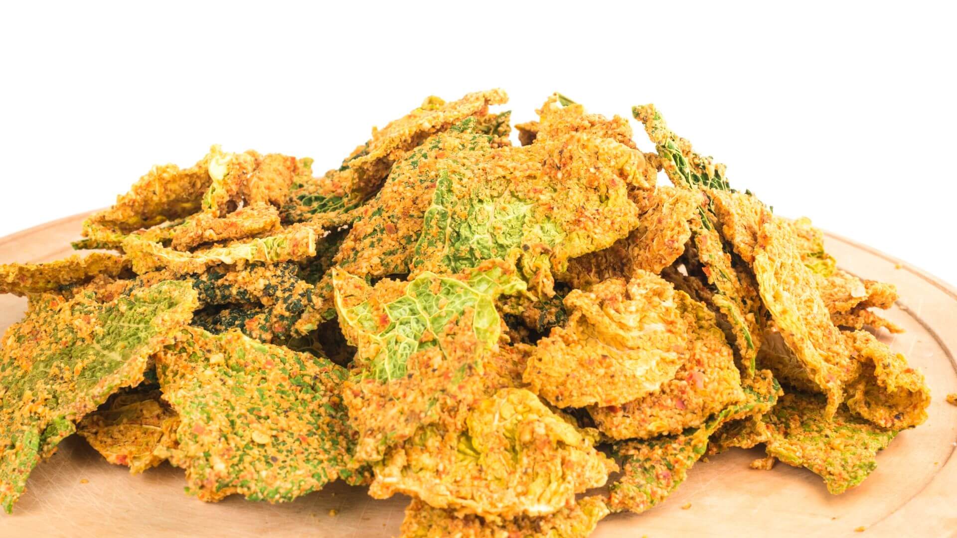 an image of bunch of baked kale